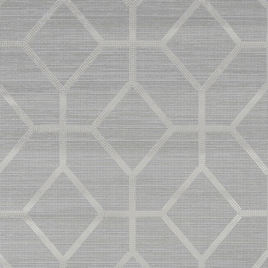Luxusní geometrická tapeta na zeď šedá 112655, Opulence, Graham & Brown - Tapety na zeď