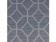 Luxusní geometrická tapeta tmavě modrá 115713, Opulence, Graham & Brown