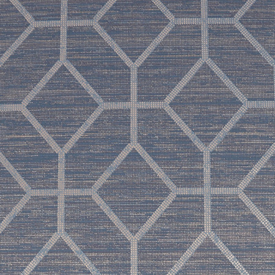 Luxusní geometrická tapeta tmavě modrá 115713, Opulence, Graham & Brown - Tapety na zeď