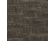 Luxusní geometrická tapeta na zeď tmavě hnědá 64609, Materea, Limonta