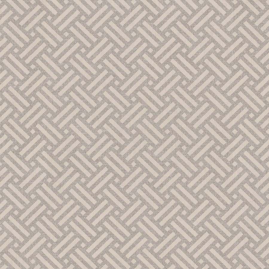 Béžová vliesová tapeta s proplétaným vzorem 221150, Rivièra Maison 3, BN Walls Béžová vliesová tapeta s proplétaným vzorem 221150, Rivièra Maison 3, BN Walls