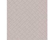 Růžová vliesová tapeta s proplétaným vzorem 221153, Rivièra Maison 3, BN Walls