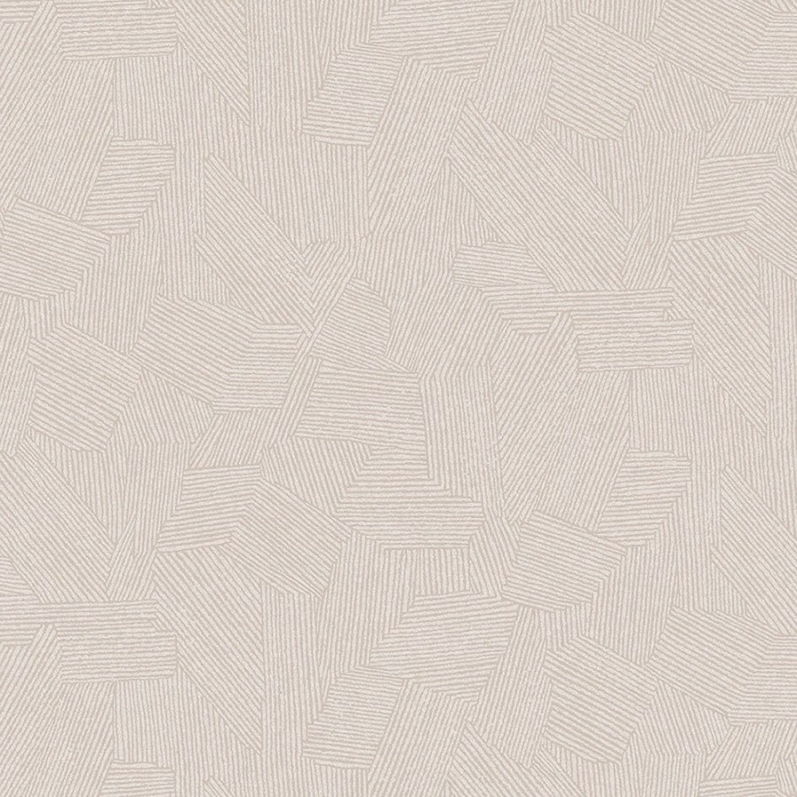 Krémová vliesová tapeta s grafickým etno vzorem, 318000, Twist, Eijffinger - Vliesové tapety