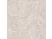 DOPRODEJ Krémová vliesová tapeta na zeď, listy 221171, Rivièra Maison 3, BN Walls