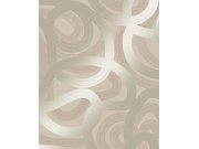 Béžová geometrická vliesová tapeta na zeď, 121459, New Eden, Graham&Brown Premium