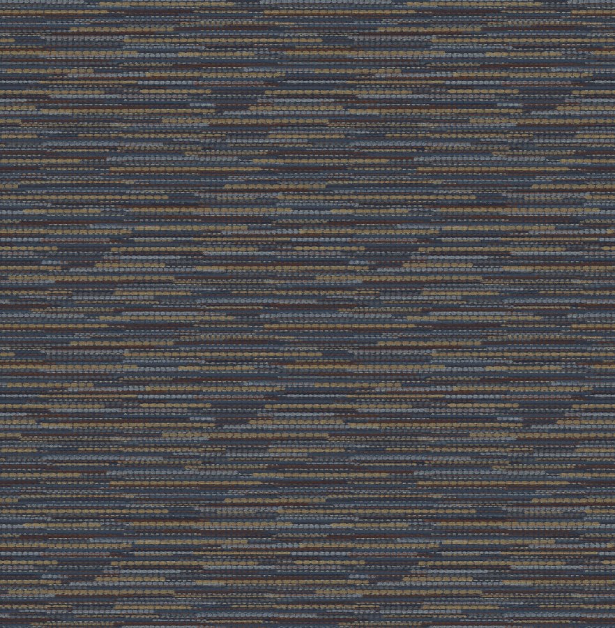 Modrá vliesová tapeta na zeď, imitace látky, 120659, Retreat, Graham&Brown Premium - Vliesové tapety