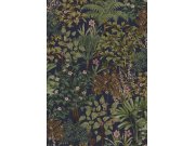 Modrá vliesová květinová tapeta na zeď, 120656, Retreat, Graham&Brown Premium