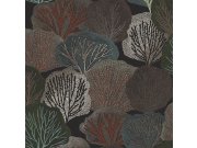 Černá vliesová tapeta na zeď, stromy, 121444, New Eden, Graham&Brown Premium