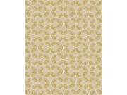 Okrovo-bílá vliesová geometrická tapeta na zeď, 120638, Retreat, Graham&Brown Premium