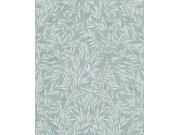 Šedo-modrá vliesová tapeta s listy, 121442, New Eden, Graham&Brown Premium