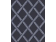 Modrá vliesová geometrická tapeta na zeď, 120632, Retreat, Graham&Brown Premium