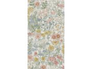 Šedá vliesová květinová tapeta na zeď, 120630, Retreat, Graham&Brown Premium