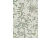 Šedo-zelená vliesová tapeta na zeď, příroda, trávy, 121433, New Eden, Graham&Brown Premium