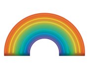 Tapety Yara Tapety dle materiálu Papírové tapety - Předklížená dekorace Neonová duha GVC24312, 100 x 55 cm, Good Vibes, Decoprint Předklížená dekorace Neonová duha GVC24312, 100 x 55 cm, Good Vibes, Decoprint