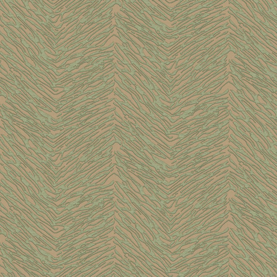 Zelená vliesová tapeta na zeď, 07710, Makalle II, Limonta - Vliesové tapety