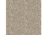 Šedo-béžová vliesová tapeta na zeď, 07707, Makalle II, Limonta