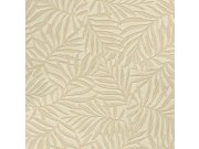 Béžová tapeta na zeď s vinylovým povrchem, Listy 31803, Textilia, Limonta