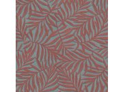 Modrá vliesová tapeta na zeď s vinylovým povrchem, Listy 31809, Textilia, Limonta