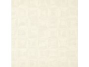 Tapety Yara Limonta - Bílá vliesová geometrická tapeta na zeď s vinylovým povrchem 31901, Textilia, Limonta Bílá vliesová geometrická tapeta na zeď s vinylovým povrchem 31901, Textilia, Limonta