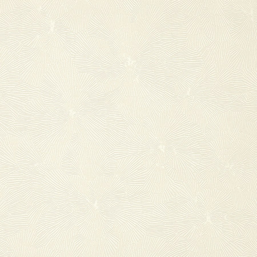 Tapety Yara - Tapety dle materiálu - Vliesové tapety - Bílá vliesová tapeta na zeď s vinylovým povrchem, Květy 32001, Textilia, Limonta Bílá vliesová tapeta na zeď s vinylovým povrchem, Květy 32001, Textilia, Limonta - Vliesové tapety