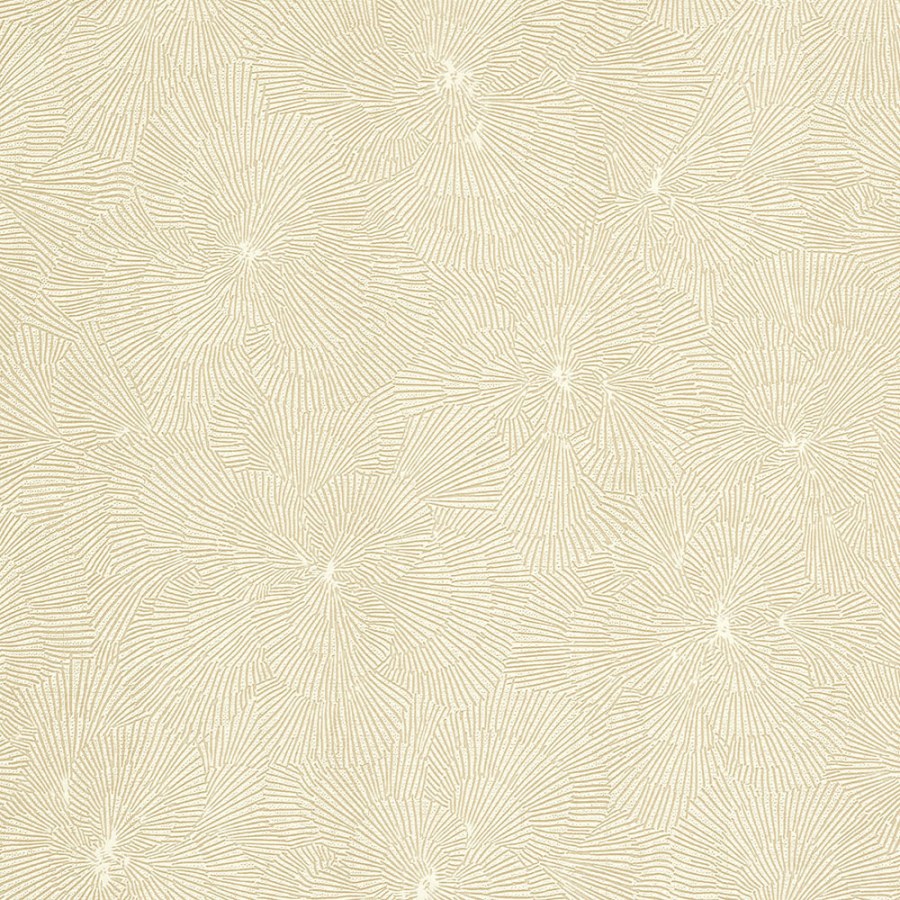 Béžová vliesová tapeta s květy 32002, Textilia, Limonta - Vliesové tapety