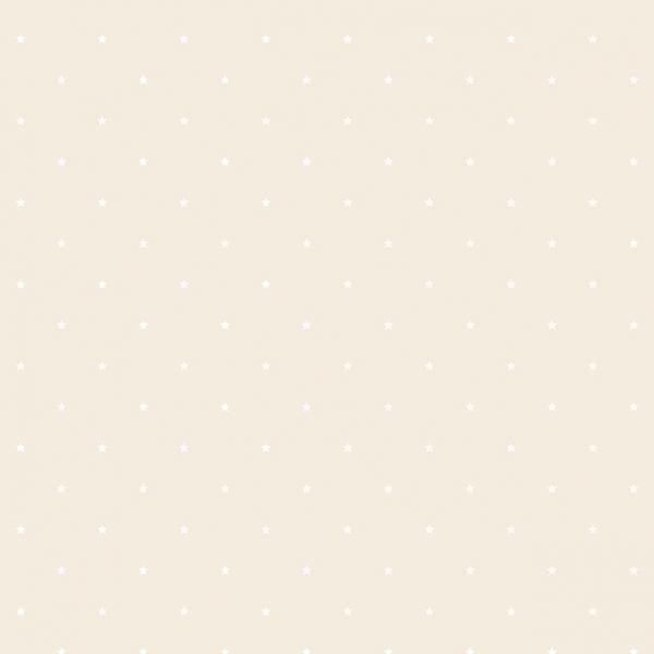 Krémová vliesová dětská tapeta na zeď - hvězdičky JR1103, Jack´N Rose 2024, Grandeco - Vliesové tapety