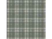 Vliesová tapeta na zeď, zelená, kostka, káro, 9819-5, Essential Stripes, ICH Wallcoverings