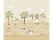 Tapety Yara Tapety dle materiálu Vliesové tapety - Dětská vliesová obrazová tapeta na zeď, Farma, 981-1, Mika, ICH Wallcoverings Dětská vliesová obrazová tapeta na zeď, Farma, 981-1, Mika, ICH Wallcoverings