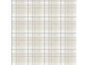 Vliesová tapeta na zeď, béžová, kostka, káro, 9819-2, Essential Stripes, ICH Wallcoverings