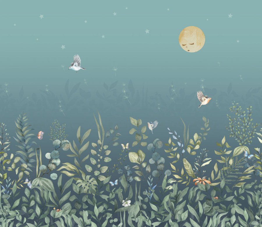 Dětská vliesová obrazová tapeta na zeď, 980-1, Mika, ICH Wallcoverings - Vliesové tapety