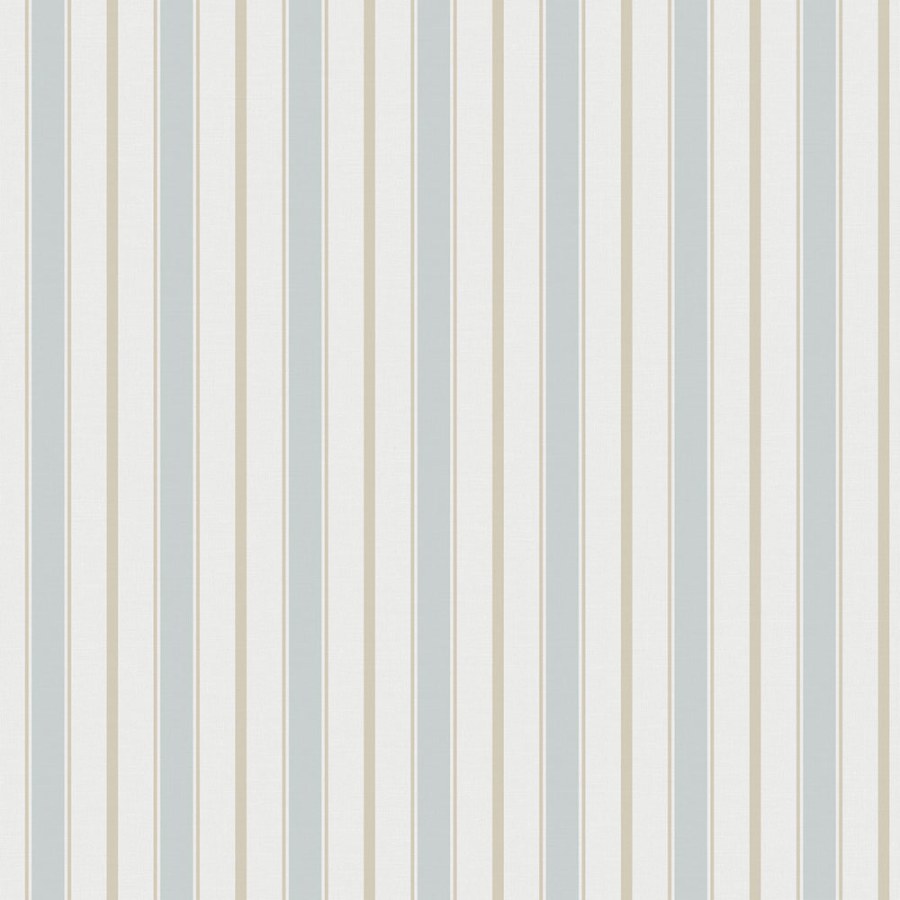 Vliesová tapeta na zeď, modro-béžová, pruhy, 9816-5, Essential Stripes, ICH Wallcoverings - Vliesové tapety