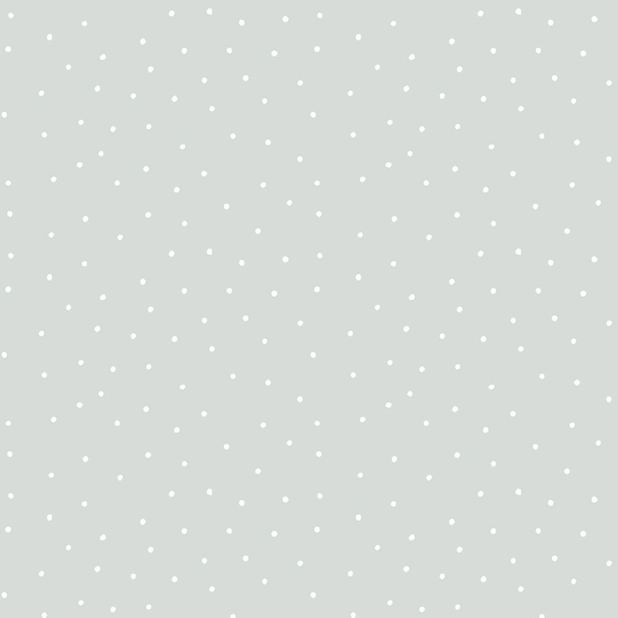 Šedá vliesová tapeta s bílými puntíky, 7007-1, Noa, ICH Wallcoverings