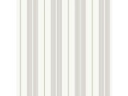 Vliesová tapeta na zeď, šedo-zelená, pruhy, 9815-5, Essential Stripes, ICH Wallcoverings
