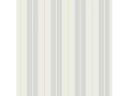 Vliesová tapeta na zeď, šedo-žlutá, pruhy, 9815-4, Essential Stripes, ICH Wallcoverings