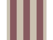 Vliesová tapeta na zeď, červeno-béžová, pruhy, 9814-7, Essential Stripes, ICH Wallcoverings