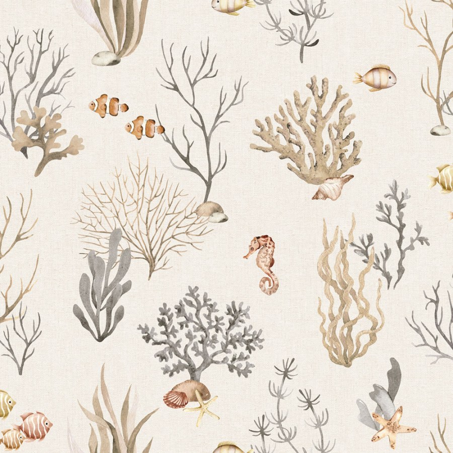 Dětská vliesová tapeta na zeď, podmořský svět, 977-2, Mika, ICH Wallcoverings - Vliesové tapety