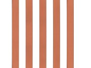 Vliesová tapeta na zeď, oranžovo-bílá, pruhy, 5060-3, Essential Stripes, ICH Wallcoverings Tapety Yara - ICH Wallcoverings