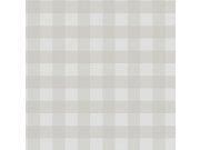Vliesová tapeta na zeď, šedá, kostka, káro, 9813-3, Essential Stripes, ICH Wallcoverings