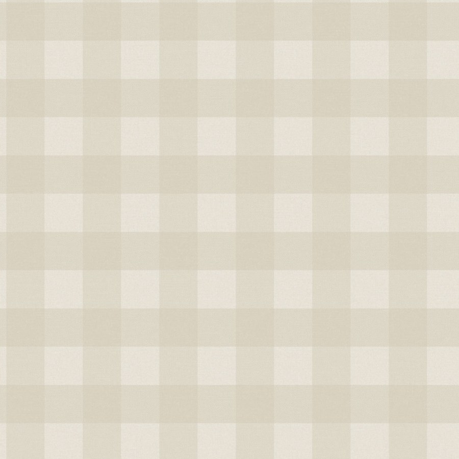 Vliesová tapeta na zeď, béžová, kostka, káro, 9813-2, Essential Stripes, ICH Wallcoverings - Vliesové tapety