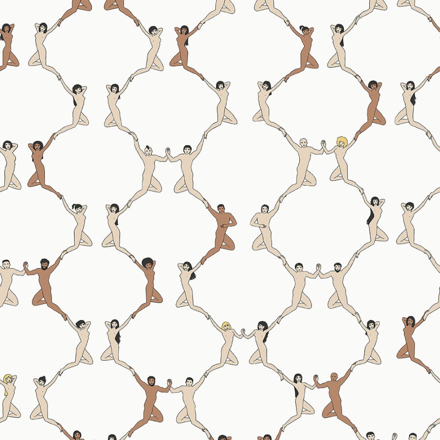 Moderní, krémová vliesová tapeta na zeď 6500-2, Batabasta, ICH Wallcoverings - Vliesové tapety