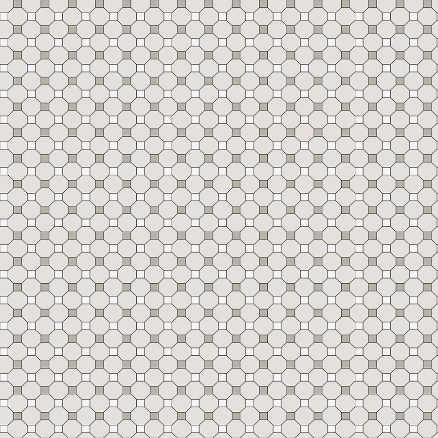 Šedá vliesová tapeta na zeď, mozaika 6504-2, Batabasta, ICH Wallcoverings - Vliesové tapety