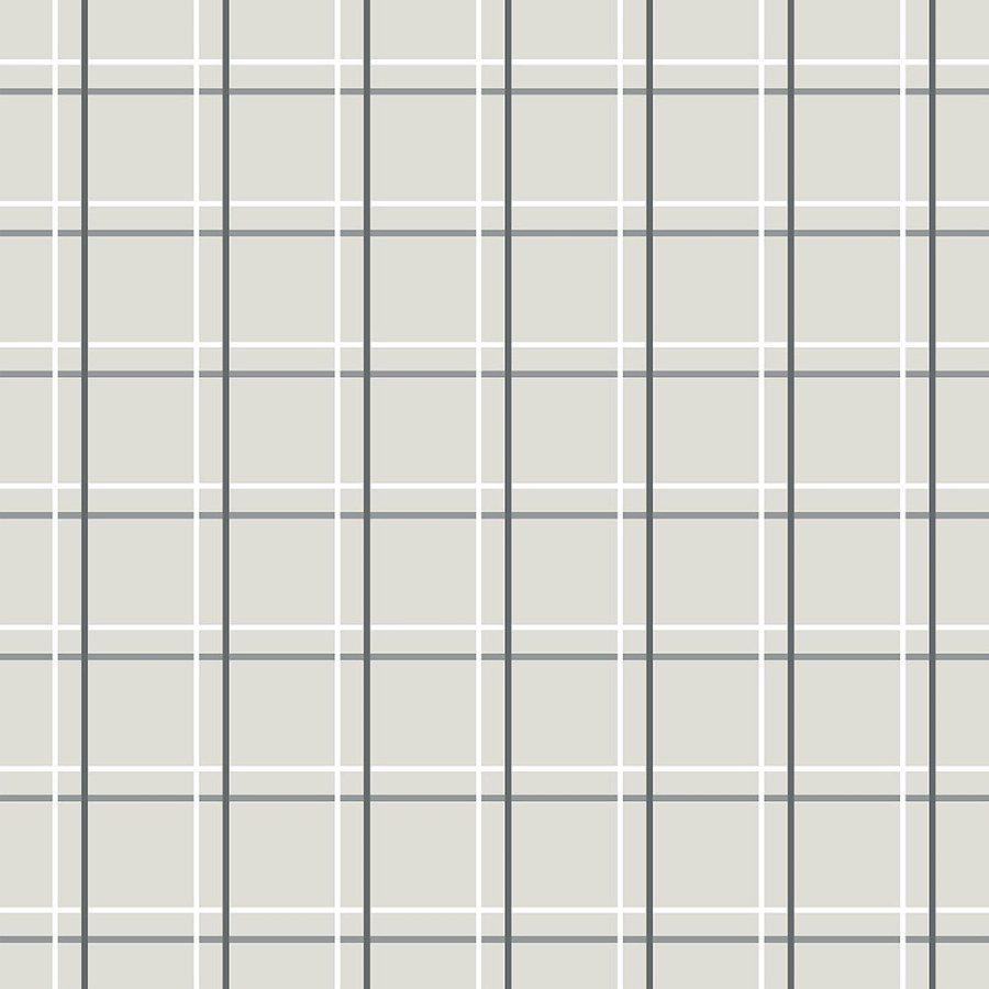 Šedá geometrická vliesová tapeta, tartan 6505-2, Batabasta, ICH Wallcoverings - Vliesové tapety