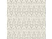 Béžovo-zlatá vliesová tapeta na zeď, obloukový vzor 6506-2, Batabasta, ICH Wallcoverings