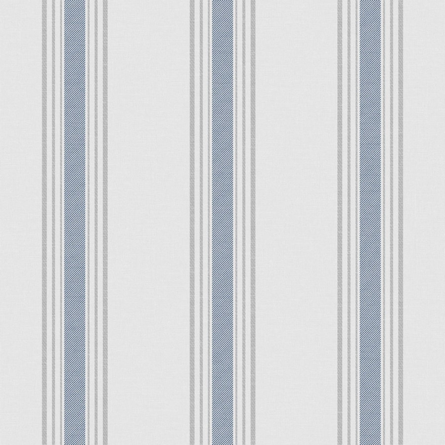 Vliesová tapeta na zeď, modrá, pruhy, 9810-1, Essential Stripes, ICH Wallcoverings - Vliesové tapety