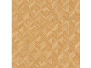 Tapety Yara Tapety dle materiálu Vliesové tapety - Geometrická okrová tapeta na zeď MU3210 Muse, Grandeco Geometrická okrová tapeta na zeď MU3210 Muse, Grandeco