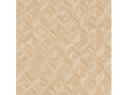 Geometrická béžová tapeta na zeď MU3211 Muse, Grandeco