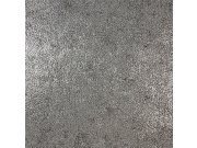 Metalická kovově stříbrná vliesová tapeta na zeď L72209, Couleurs 2, Ugépa