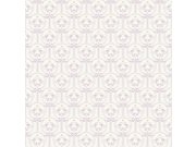 Fialková vliesová dětská tapeta na zeď - ptáčci, mašličky JS3201, Jack´N Rose 2024 , Grandeco