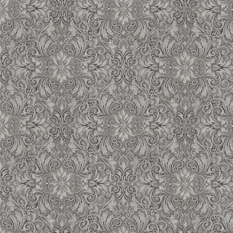 Luxusní šedá tapeta s hnědým ornamentem 73004, Ambrosia, Emiliana Parati - Tapety na zeď