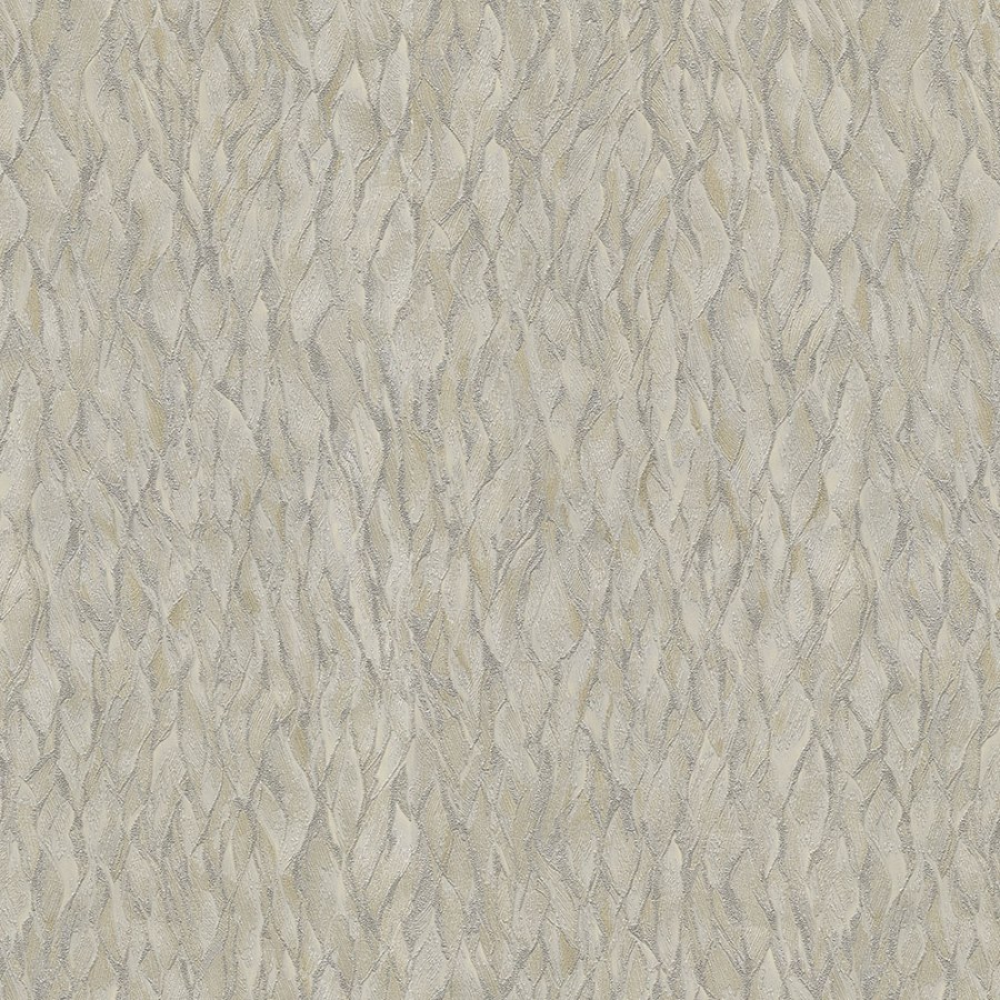 Luxusní strukturovaná béžovo-stříbrná tapeta na zeď 73071, Ambrosia, Emiliana Parati